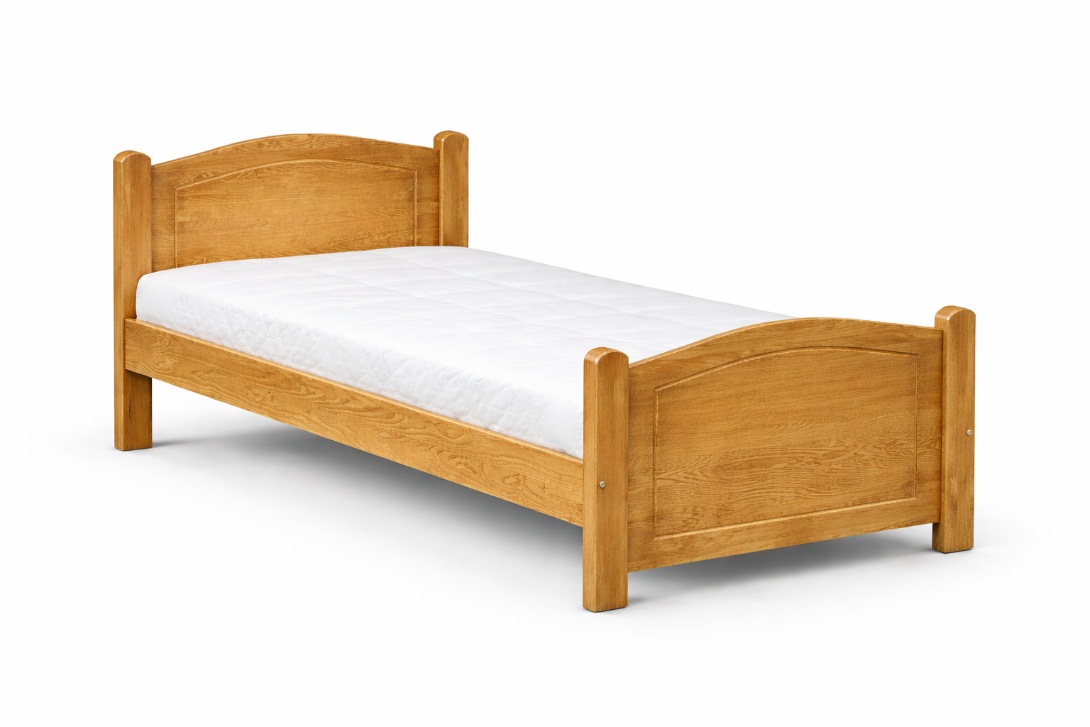 Łóżko drewniane Pełne